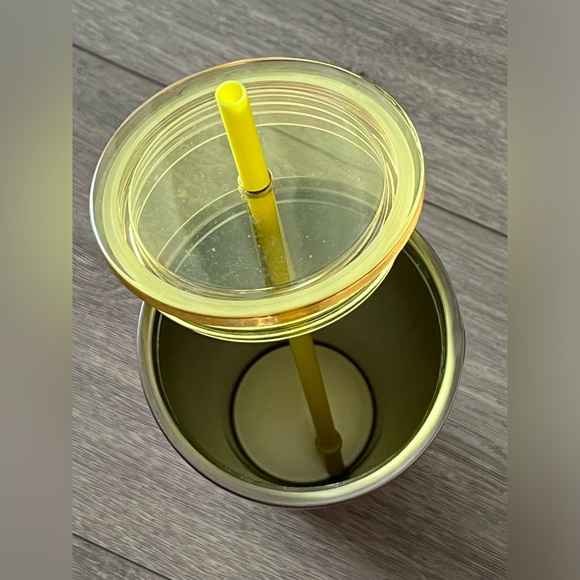 NWT Starbucks Pink Petunia Tumbler, Flamingo Wine Opener, Cocktail Straw Toppers - Picture 9 of 10